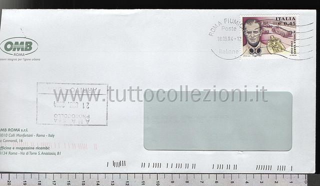 Collezionismo di storia postale buste viaggiate affrancatura tariffe postali degli anni 2000